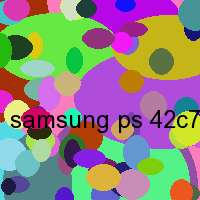 samsung ps 42c7h